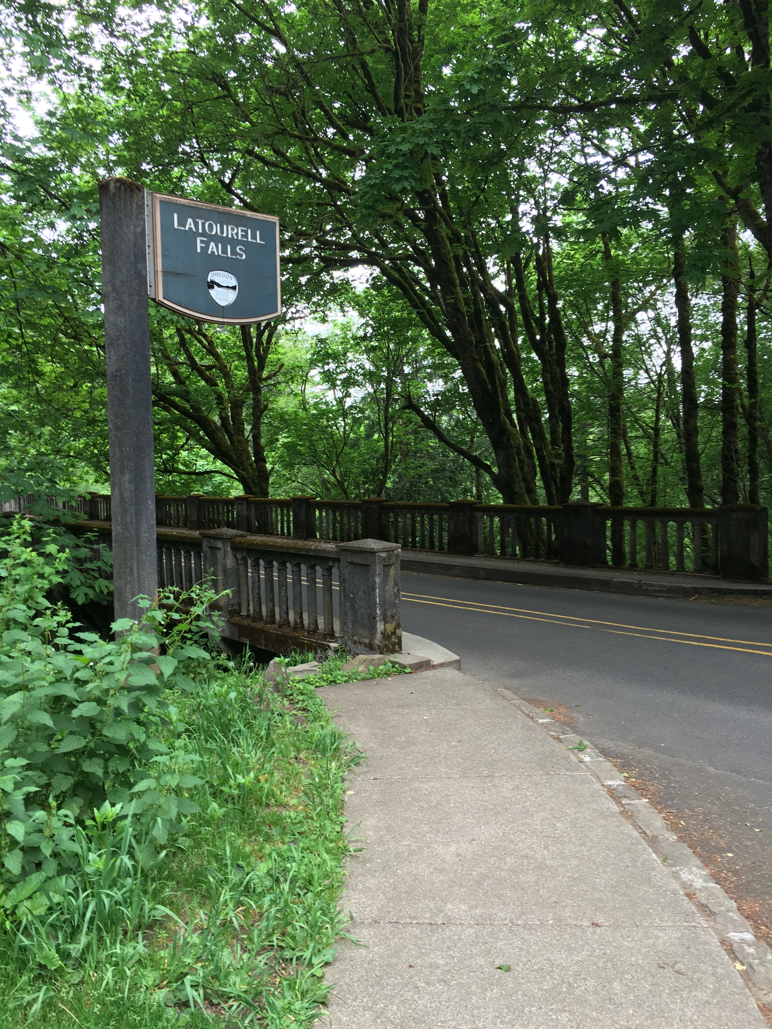 2016-05-04 Portland - Columbia River Latourell Falls 1